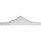 Ekena Millwork Casing Fascia, Urethane, 49-7/8 in L, 11-3/4 in H CAS12X02LU - alternate 1